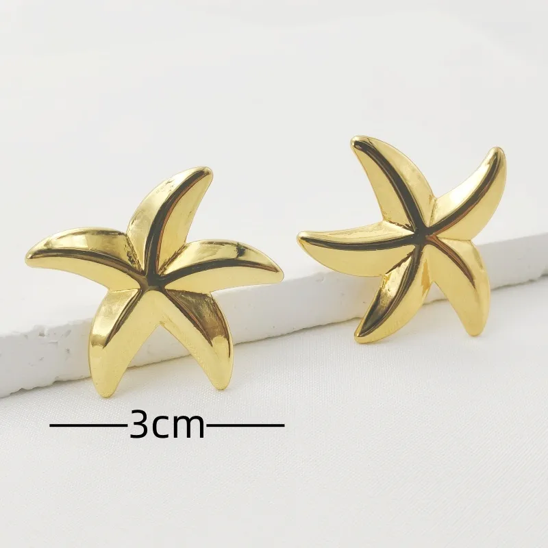 Aretes estrella de mar