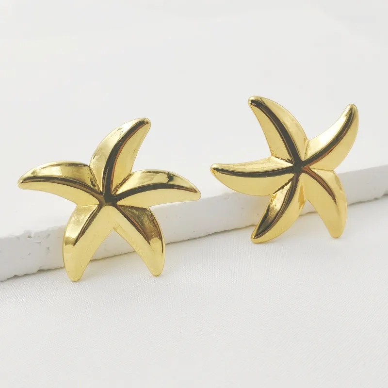 Aretes estrella de mar
