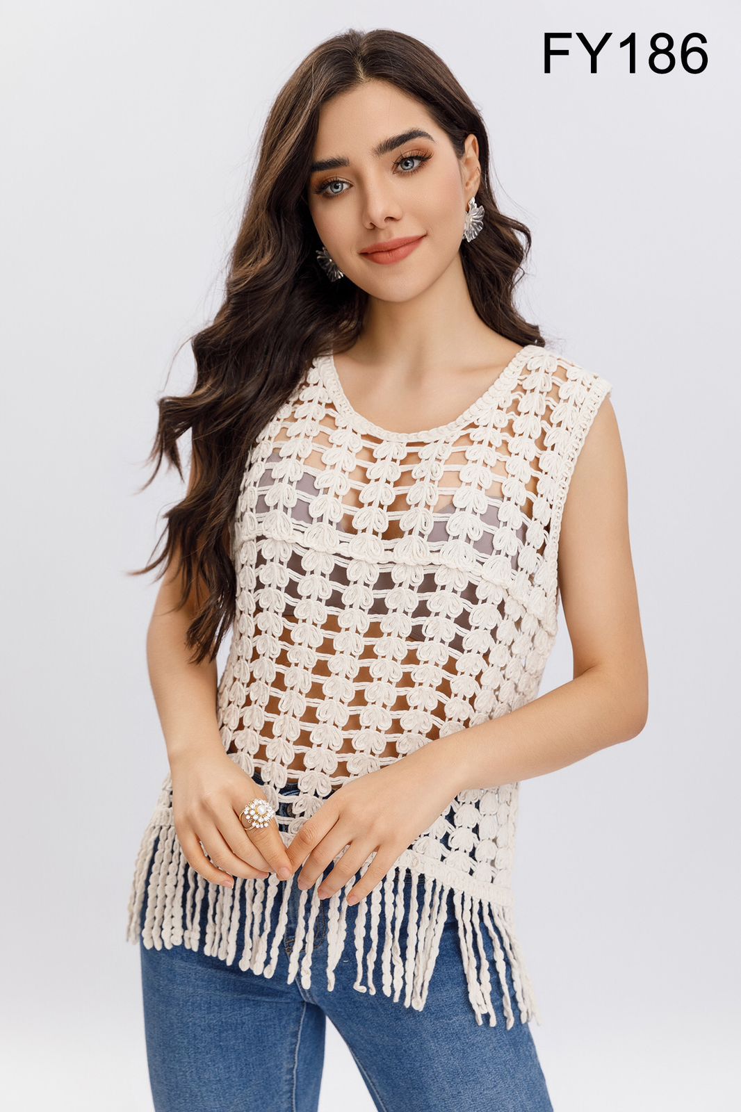 Blusa Crochet