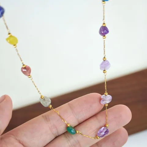 Collar cuarzos